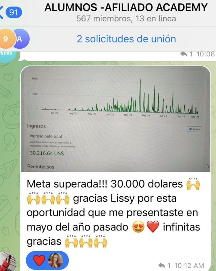 Testimonio de alumno 5