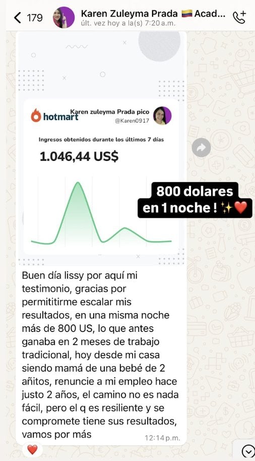 Testimonio de alumno 7